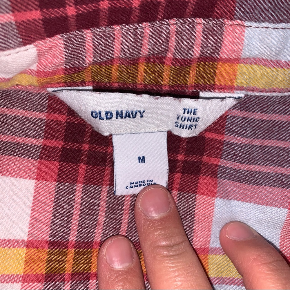 Plaid Button Down Shirts - Brown, Maroon, Yellow - Picture 6 of 9
